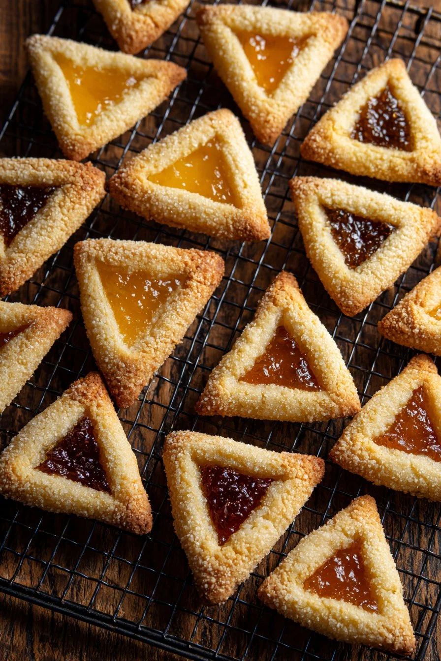 Apricot Hazelnut Brown Butter Hamantaschen