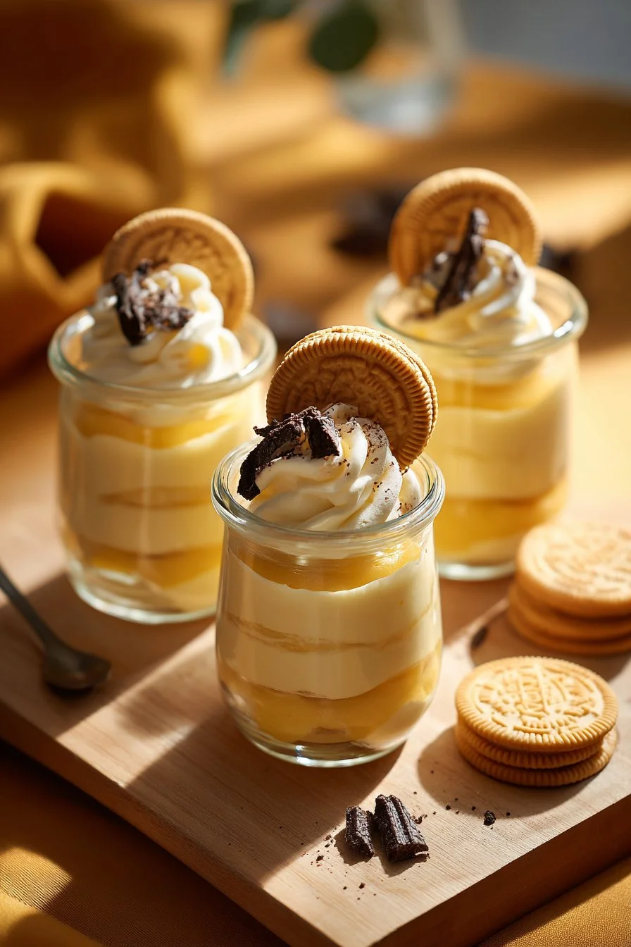 Banana Pudding with Vanilla Bean Wafers