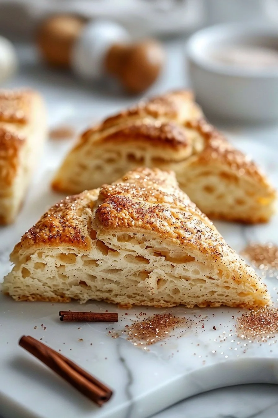 Cinnamon Sugar Scones