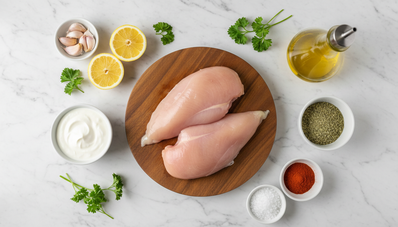 Greek Yogurt Marinated Chicken Breast