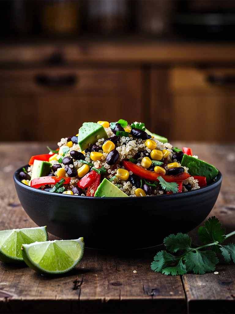 Quinoa and Black Bean Power Salad