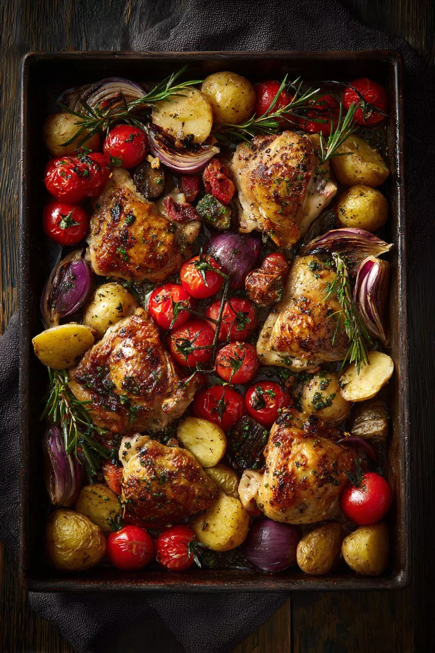 Mediterranean Chicken Dinner