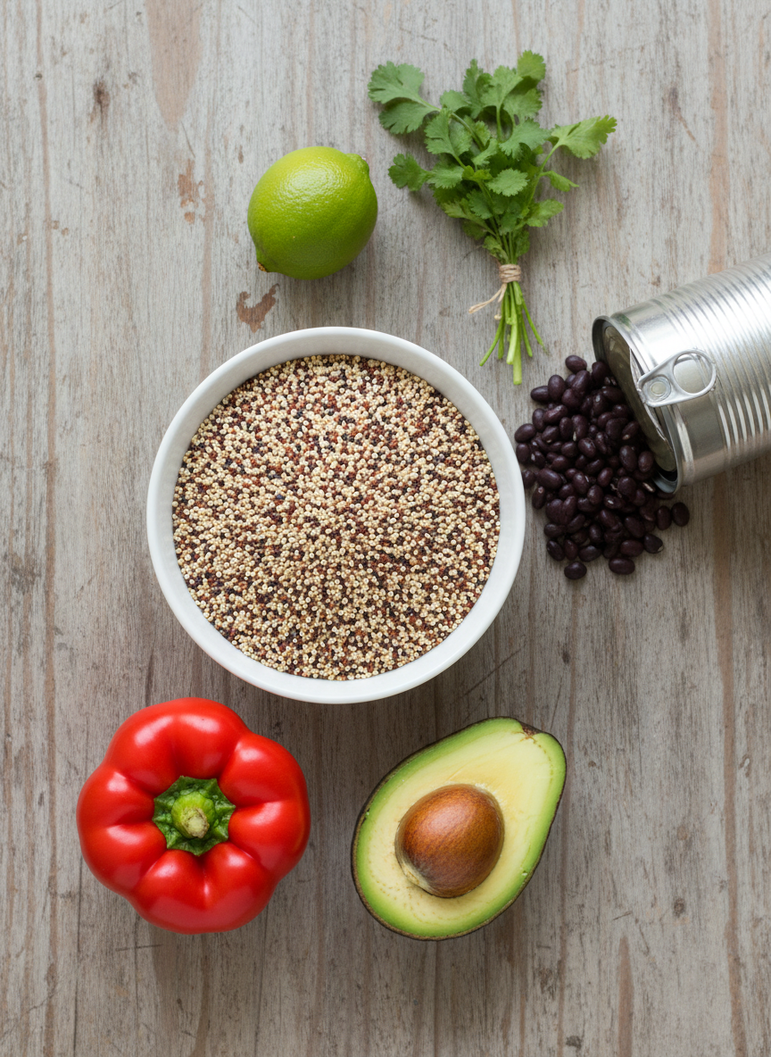 Quinoa and Black Bean Power Salad