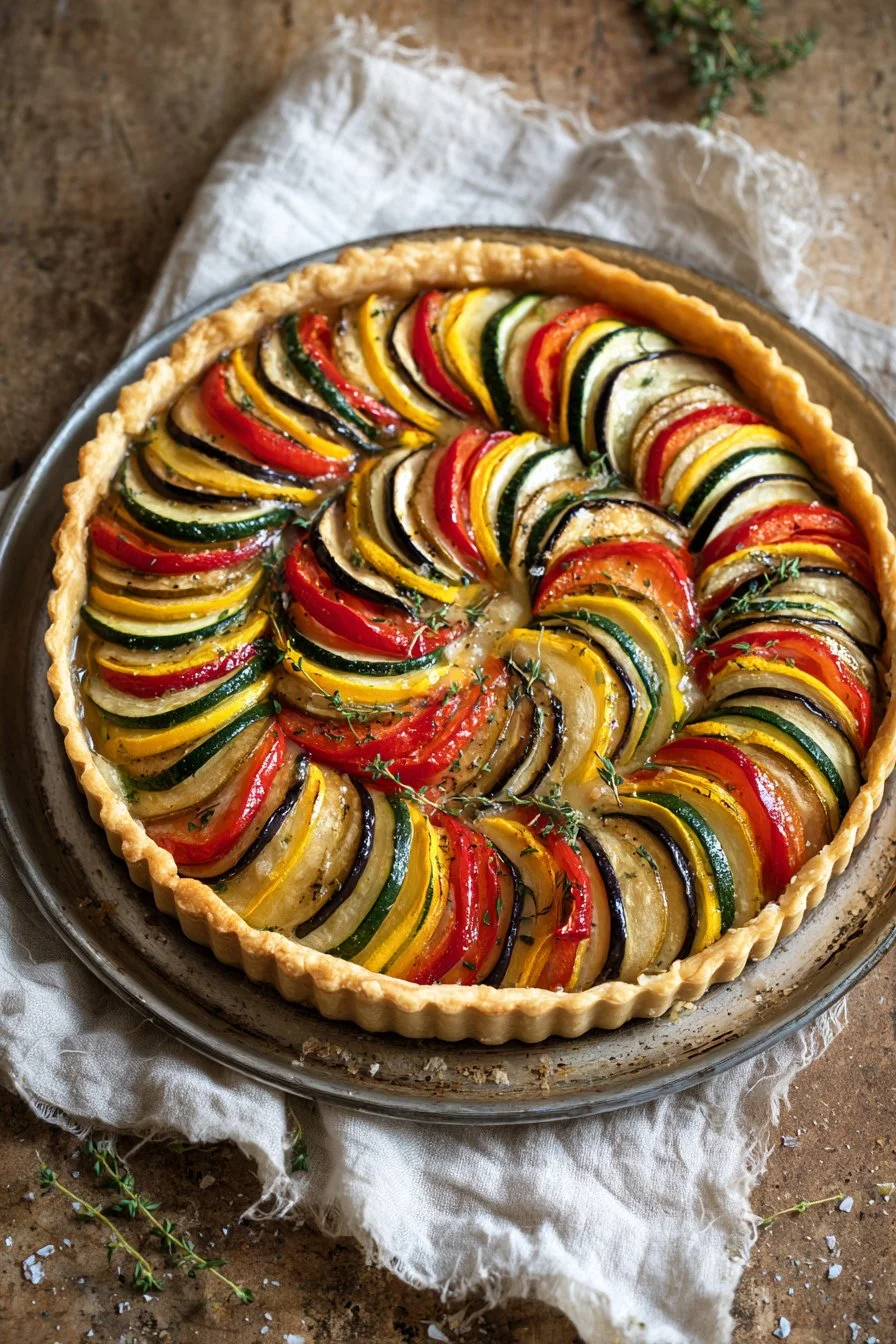 Ratatouille Tart