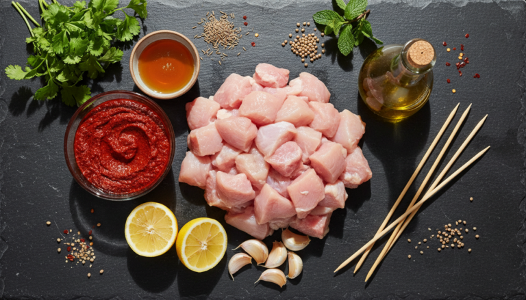 spicy-harissa-grilled-chicken-skewers