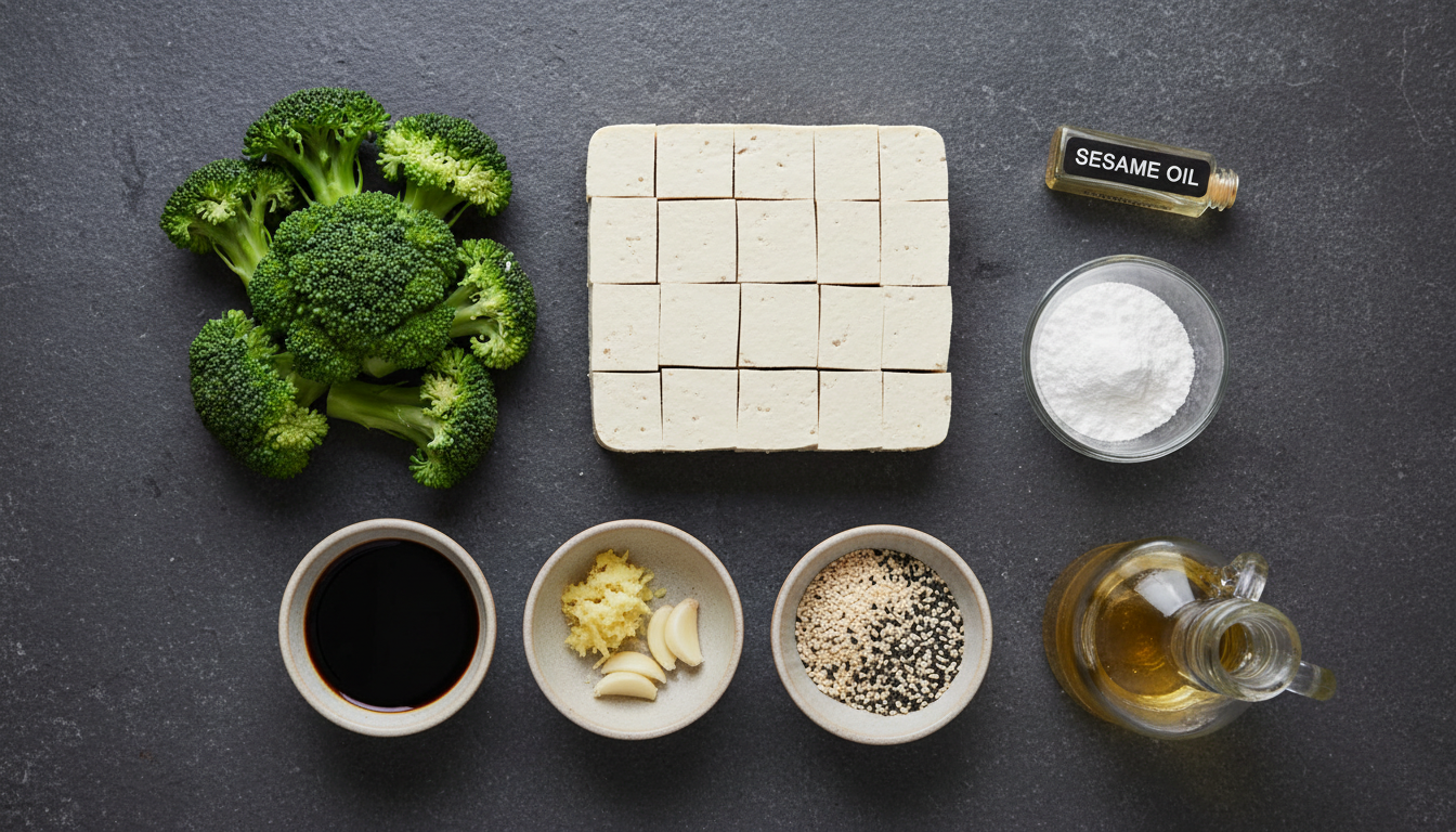 Teriyaki Tofu and Broccoli Stir Fry