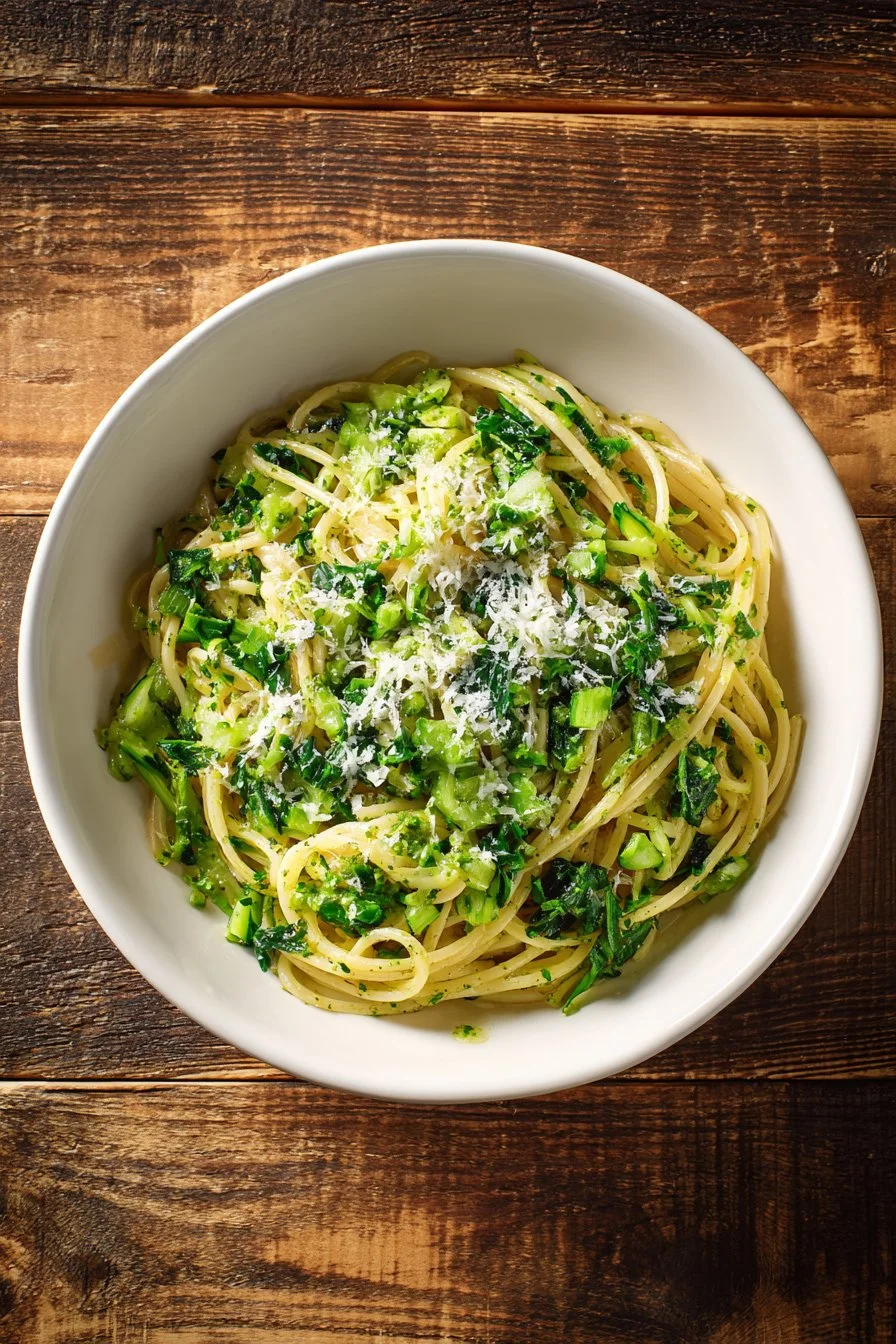 Zucchini Butter Spaghetti