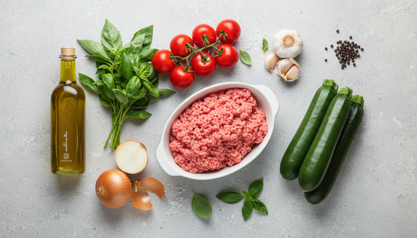 Guilt-Free Zucchini Noodles with Ground Turkey Bolognese