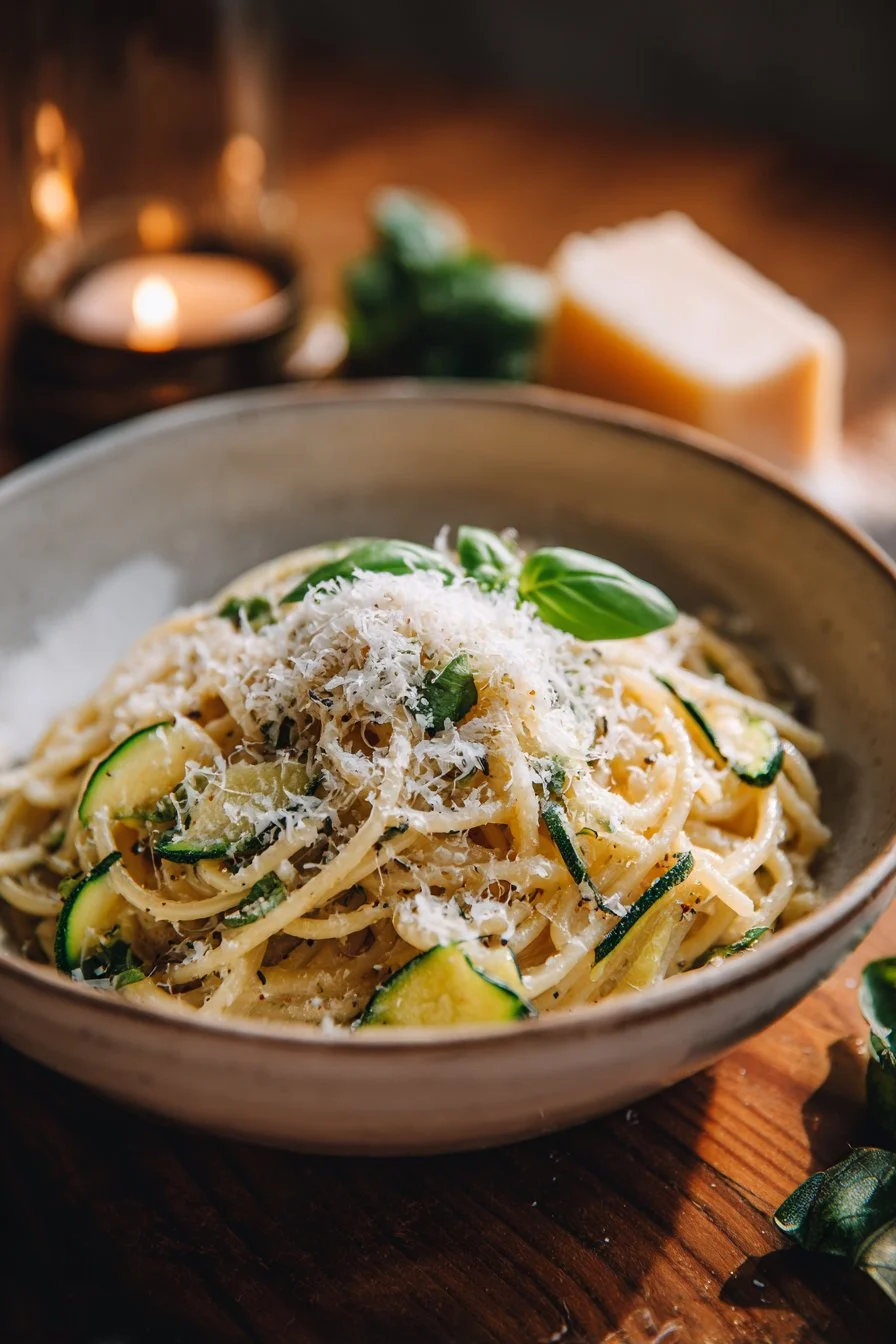 Zucchini Strand Spaghetti